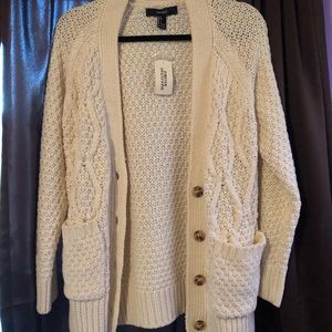 Forever21 Cream Sweater